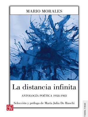cover image of La distancia infinita